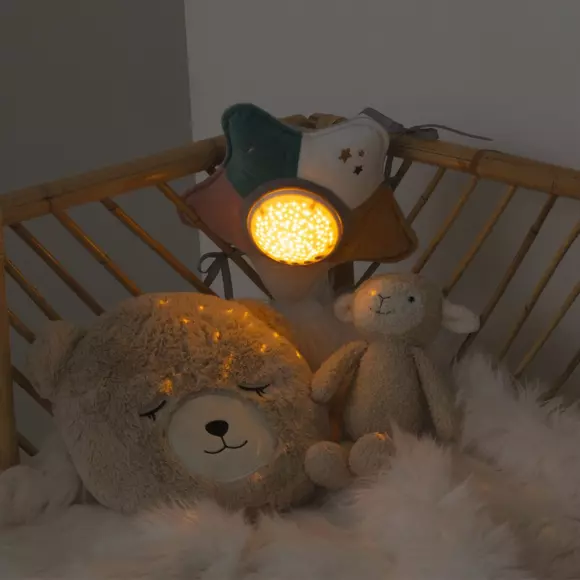 Veilleuse musicale projecteur Etoile Multicolore  3
