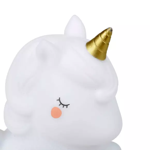 Luz nocturna Licorne Blanco 3