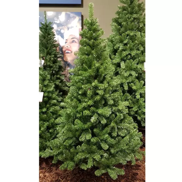Abeto artificial de Navidad Real Altura 150 cm Verde 2