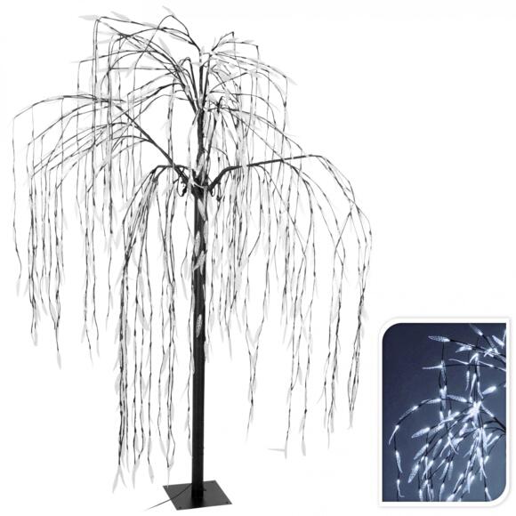 Lichterbaum Trauerweide Alrow H210  cm Kaltweiß 2