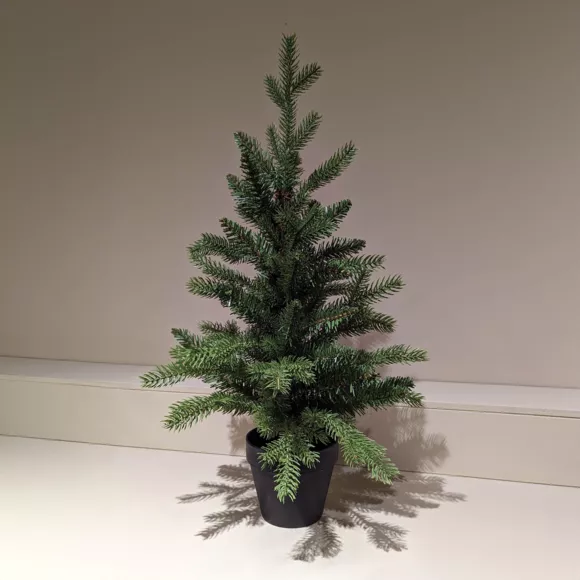 Sapin artificiel de table Allix H60 cm Vert sapin