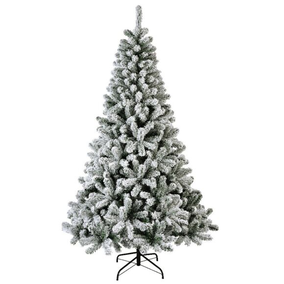 Künstlicher Weihnachtsbaum King H240 cm Grün verschneit 2