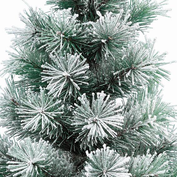 Albero di Natale artificiale Edmonton Alt. 75 cm Verde innevato 2