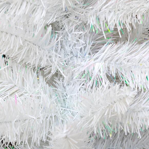 Árbol artificial de Navidad Blooming Alto 180 cm Blanco 2