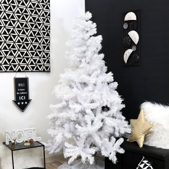 Künstlicher Weihnachtsbaum Royal H180 cm Weiß 2