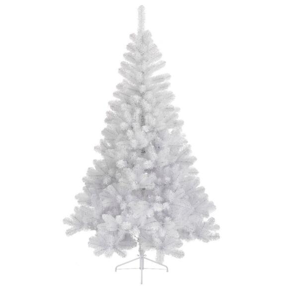 Albero di Natale artificiale Royal Alt. 180 cm Bianco 3
