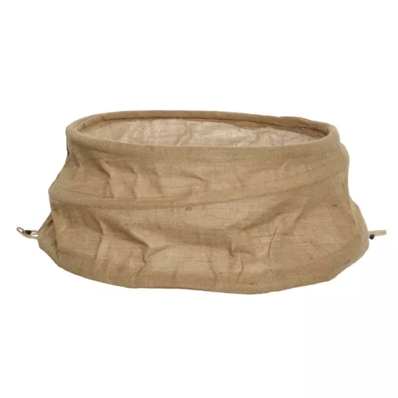 Cubre  pie de árbol de yute Lino