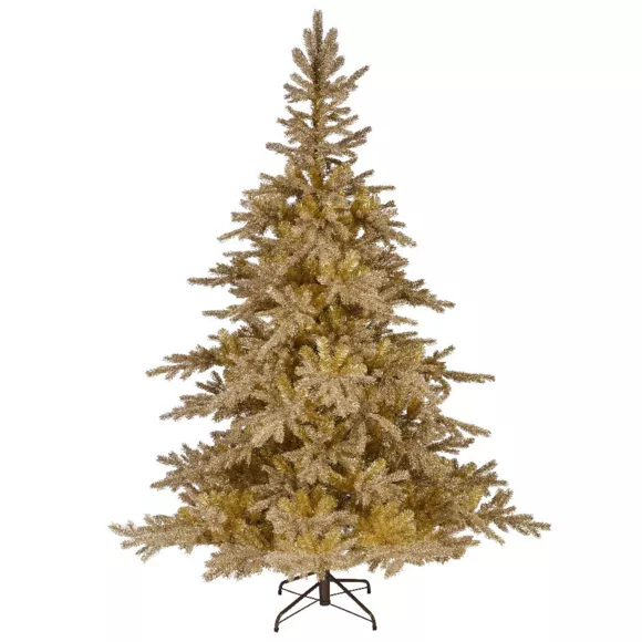 Árbol artificial de Navidad Tiffany Alto 180 cm Oro