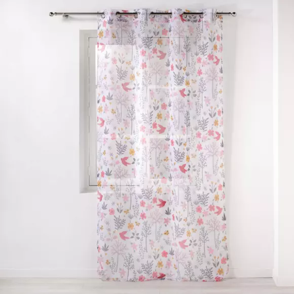 Visillo (140 x 240 cm) Fée des bois Rosa 3