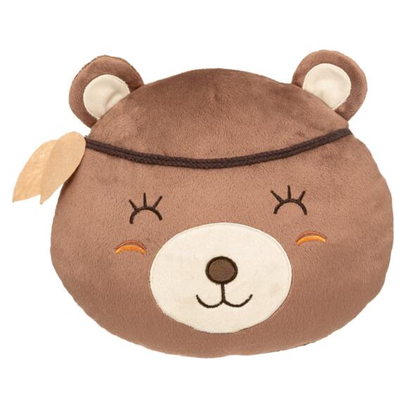 Cuscino Tête d'Ours Marrone 2