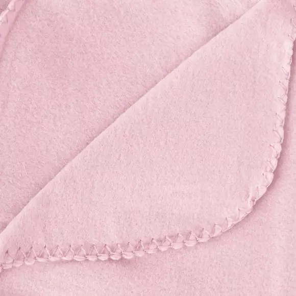 Plaid polaire enfant (150 cm) Mélys Rose 127