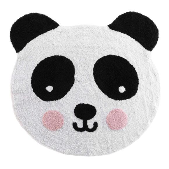 Tapis (90 cm) Petit Panda Blanc 2