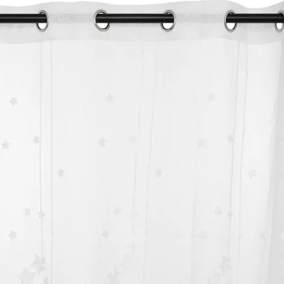 Visillo (140 x 240 cm) Etoiles Blanco