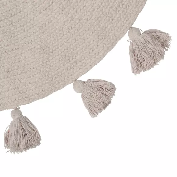 Tappeto in cotonee per bambini (90 cm) Lou Grigio