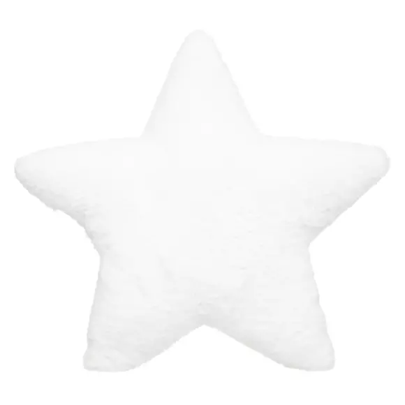 Coussin enfant étoile Suzie Blanc 2