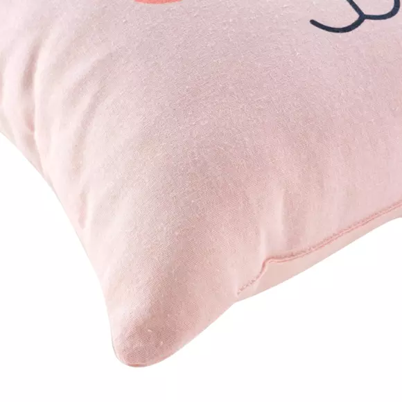 Coussin carré enfant Etoiline Rose