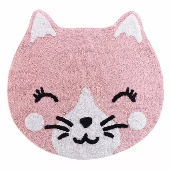 Alfombra (90 cm) Chaton Rosa 2