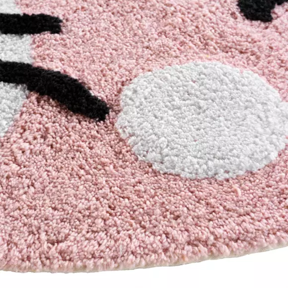 Alfombra (90 cm) Chaton Rosa 3