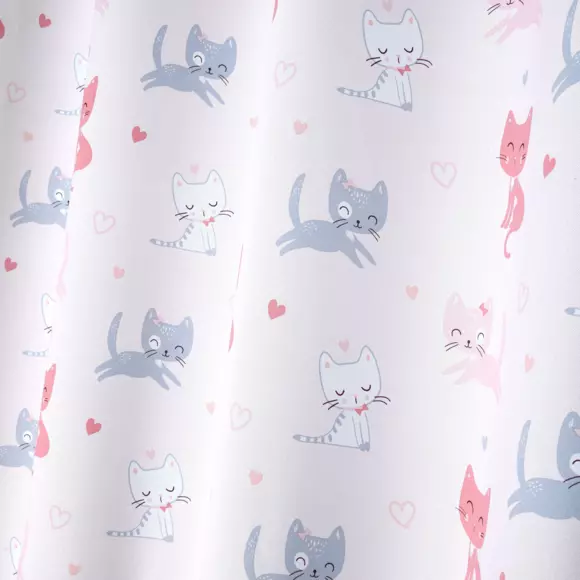 Cortina semi opaca niño (140 x 260 cm) Zoeline Rosa 3