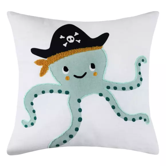 Coussin carré enfant (40 cm) Edouard Bleu 3