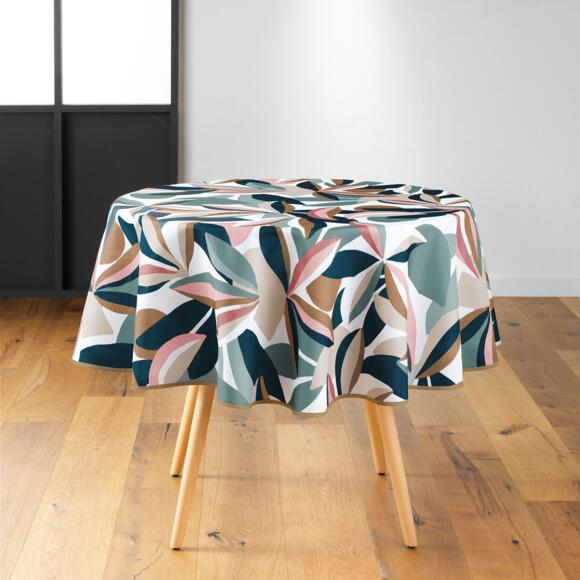 Runde Tischdecke (180 cm) mit Fleckschutz Lavinia Mehrfarbig 3
