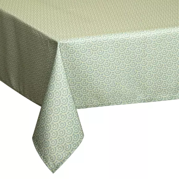 Nappe rectangulaire anti tache (L240 cm) Washi Verte 3