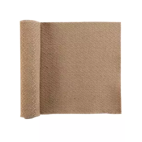Chemin de table jute (140 cm) Modalie Beige 2