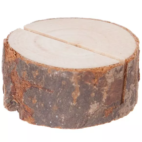 Lote de 4 marcasitios de madera Natural 2