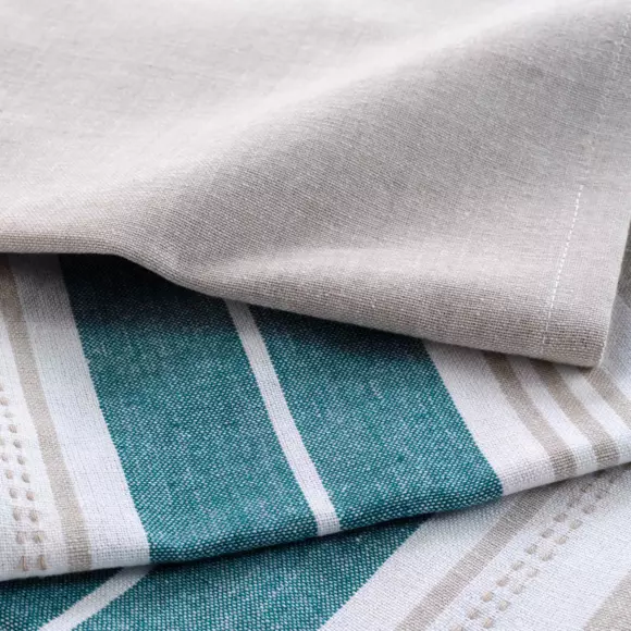 Lot de 3 serviettes (40 cm) Naturaline Bleues 3