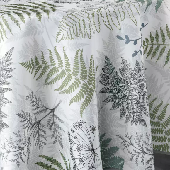 Nappe ronde (D180 cm) Melisandre Verte 2
