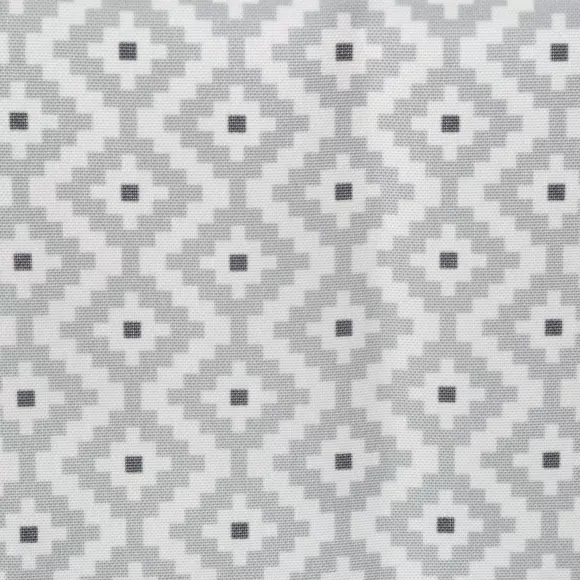 Nappe rectangulaire anti tache (L240 cm) Etnik Grise 4