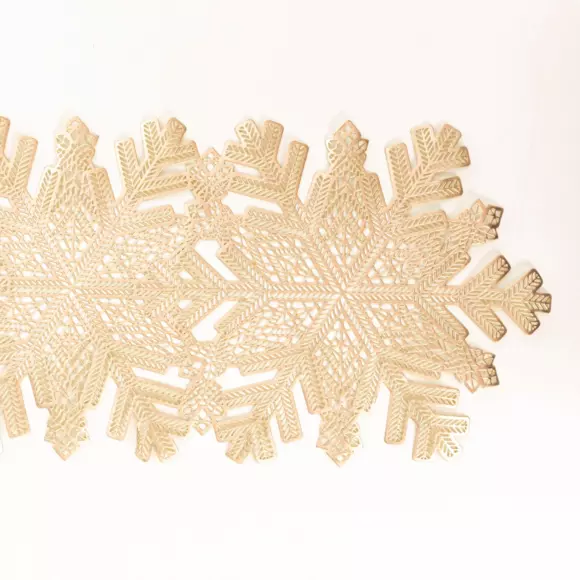 Chemin de table Crystal Or