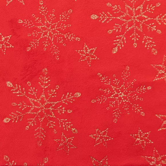 Chemin de table Cristaux pailletés Rouge