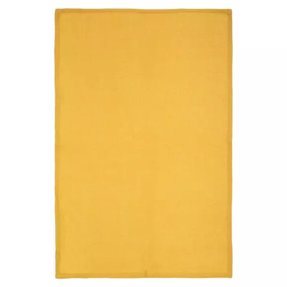 Lot de 3 torchons Geom Jaune ocre 2