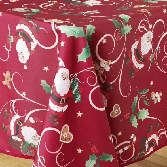 Mantel anti-manchas Père Noël L300 cm Rojo 2