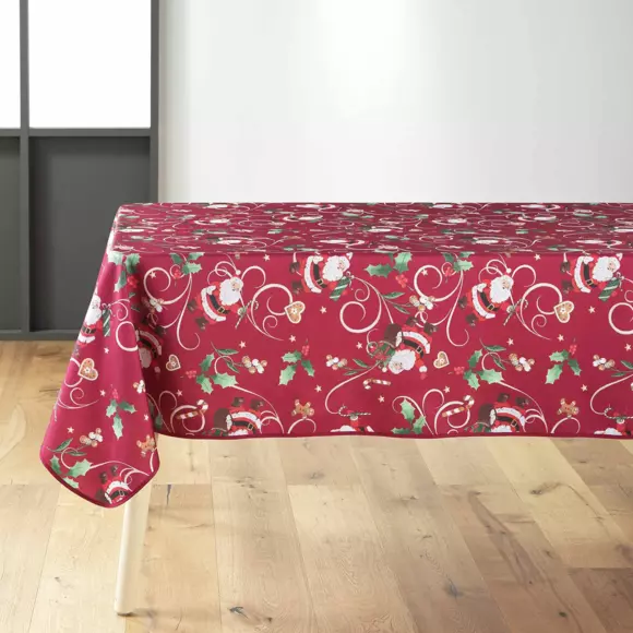 Nappe antitache Père noël L300 cm Rouge 3