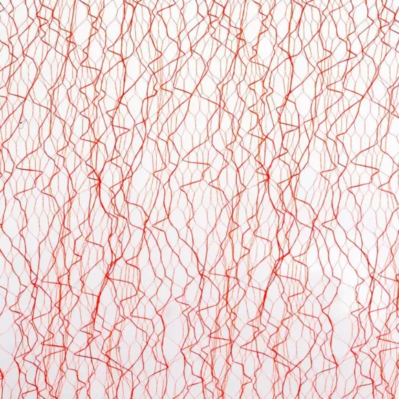 Tafelloper decoratief rood 127