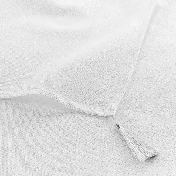 Camino de mesa (140 cm) Silvery Blanco 3