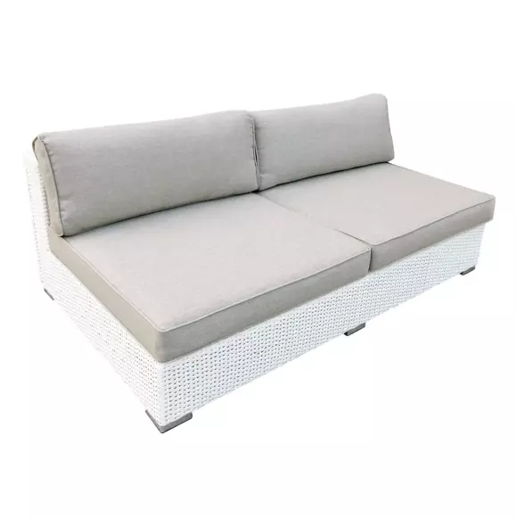 Chauffeuse de jardin 2 places Palma - Blanche 7
