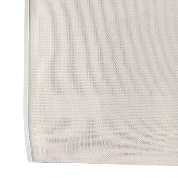Silla de jardín apilable con reposabrazos Corfu - Blanco 2