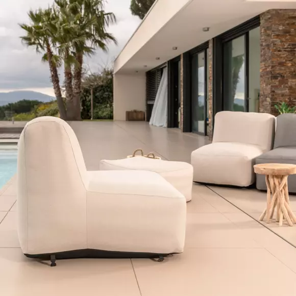 Fauteuil de jardin gonflable Bubble - Taupe 2
