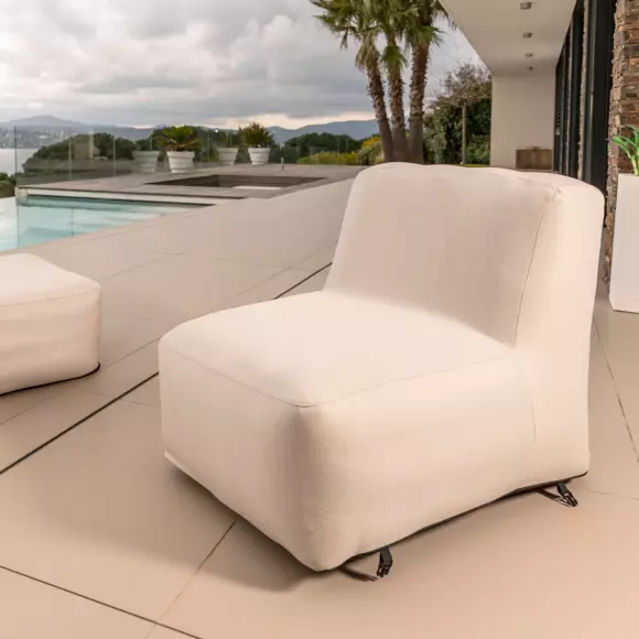Fauteuil de jardin gonflable Bubble - Taupe 3