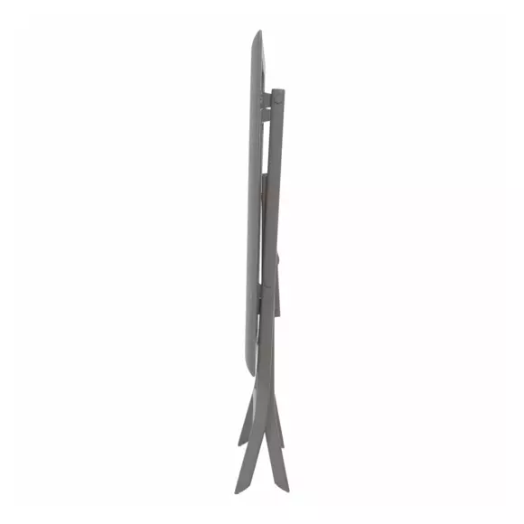 Table de jardin pliante Aluminium Azua (71 x 71 cm) - Marron tonka 8