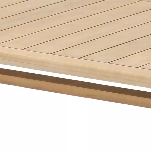 Mesa de centro rectangular de jardín Papouasie - Acacia 3