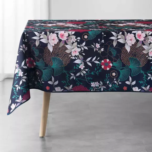 Nappe rectangulaire anti tache (L240 cm) Yokohama Bleue 2