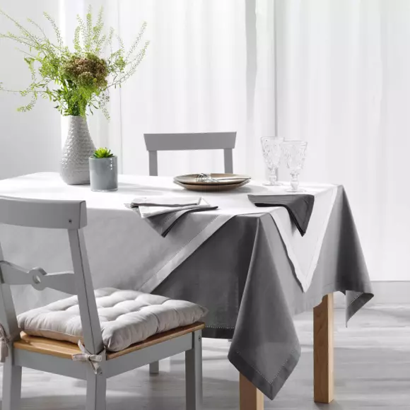Nappe rectangulaire (L240 cm) Charline Beige 3
