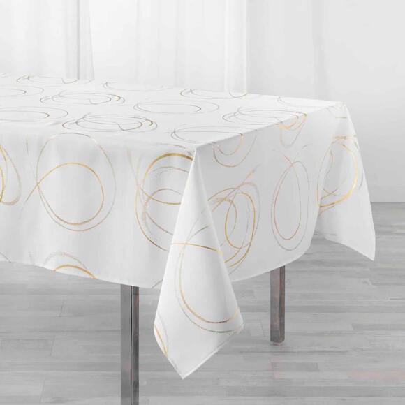Nappe rectangulaire (L240 cm) Bully Blanche 3