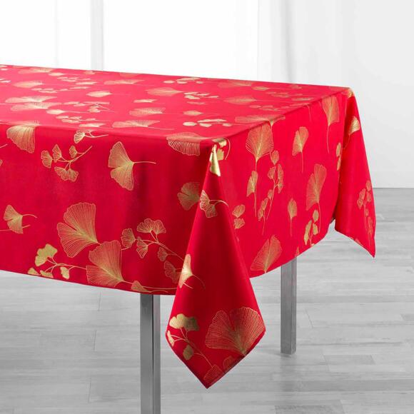 Nappe rectangulaire (L240 cm) Bloomy Rouge 3