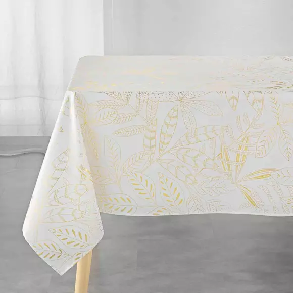 Mantel rectangular (L240 cm) Belflor Blanco 3