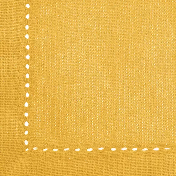 Mantel rectangular  (L240 cm) Chambray Ocre 3